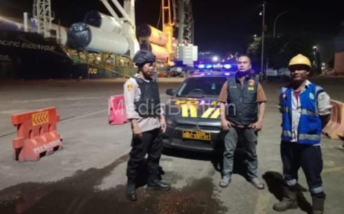 KSKP Banten melaksanakan patroli rutin untuk mengantisiasi gangguan keamanan. Foto Daeng Yusvin