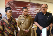 Kunjungan Komisi II DPR RI ke Pemkot Serang. Foto: Aden Hasanudin