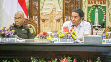 Kunjungan Pokja Pembangunan RS Adhyaksa ke Pemprov Banten. Foto: Biro Adpim Banten