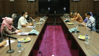 Kunjungan FK UI dan rombongan ke Pj Gubernur Banten soal RS Pendidikan. Foto: Biro Adpim Banten