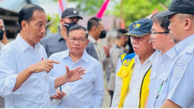 Kunjungan Presiden RI, Joko Widodo ke Bunaken, Manado. Foto: BPMI Stapres RI