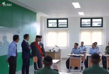 Peninjauan laboratorium bahasan Prancis di Akmil Magelang. Foto: Antara