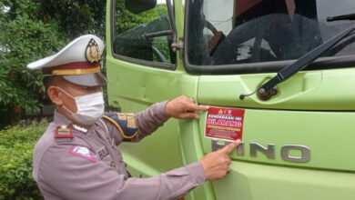 truk over loading over dimensi