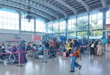 Ruang penumpang di Pelabuhan Bakauheni. Foto: Antara