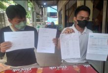 Laporan polisi kasus penipuan jual beli tanah oleh oknum DPRD Kota Tangerang. Foto Antara