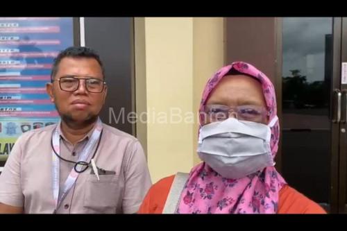 Siti, ibu di Cikande yang membuat laporan anaknya jadi korban TPPO ke Kamboja. Foto Antara