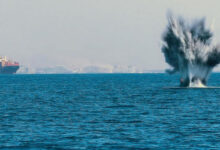 Latihan perang laut terbesar dari Arab Saudi. Foto: Arab News