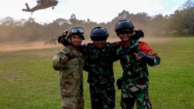 Latihan Gabungan Militer Super Garuda Shield 2023. Foto: LKBN Antara