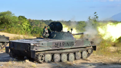 Latihan aspek darat Menkav 2 Mar. Foto: Ahmad Munawir - Menkav 2 Mar