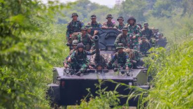 Latishar yang digelar Yontankfib 2 Mar di Surabaya. Foto: Ahmad Munawir - Menkav 2 Mar