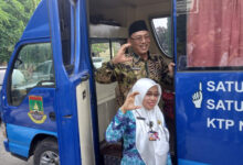 Diluncurkan layanan kependudukan bernama Taman Layak Anak. Foto: Erling Cristin