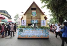 Leuit Baduy di MTQN Kalimantan Timur. Foto: Biro Adpim Banten