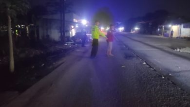 Lokasi kecelakaan Honda Scoopty di Cikande. Foto: Yono
