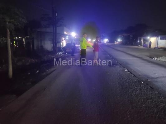 Lokasi kecelakaan Honda Scoopty di Cikande. Foto: Yono