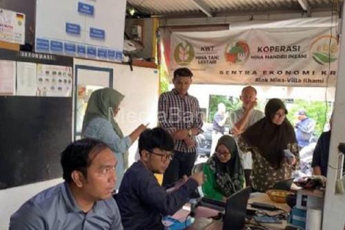 Loket pembayaran tagidah dan pendaftaran sambungan baru dari Perumda TB Kota Tangerang. Foto Antara