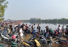 Ribuan pemancing ikuti Lomba Memancing Mania Polres Serang. Foto Yono