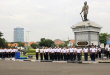 Pembukaan Lomba Kebersihan dan Kerapian DBAL. Foto: Ahmad Munawir - Menkav 2 Mar.