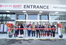 Pembukaan Lotte Mart Wholesole Serang yang menawarkan pengamalan berbelanja yang nyaman dan kuliner. Foto Humas Lotte Mart