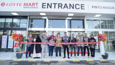 Pembukaan Lotte Mart Wholesole Serang yang menawarkan pengamalan berbelanja yang nyaman dan kuliner. Foto Humas Lotte Mart