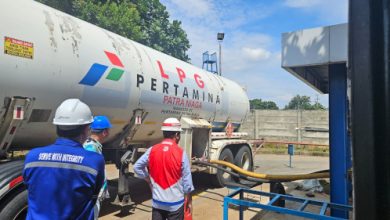 Tangki penyalur BBM dan LPG. Foto: Humas Pertamina Patra Niaga RJBB