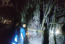 Luapan lumpur dari sumur bor di Panongan. FotoL Diskominfotik Kab Tangerang