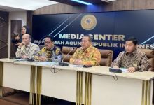 M Yanto, Juru Bicara Mahkamah Agung dalam jumpa pers soal OTT KPK. Foto Antara