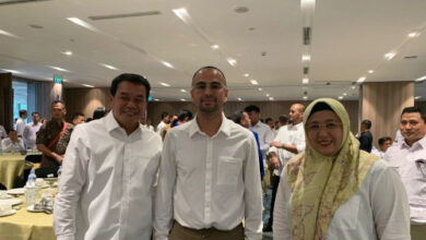 Maesyal Rasyid dan Intan sebagai Cabup dan Cawabup Tangerang. Foto: Antara