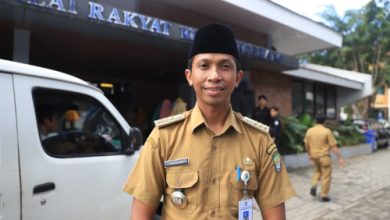 Mahdiar, Kalak BPBD Kota Tangerang. Foto Antara