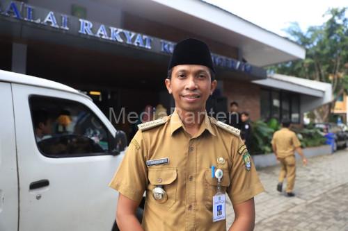 Mahdiar, Kalak BPBD Kota Tangerang. Foto Antara