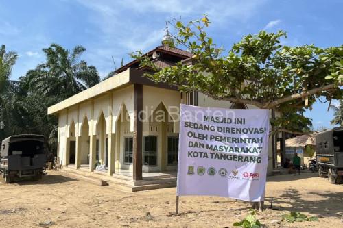 Salah satu masjid di Aceh yang direnovasi dengan dana bantuan warga Kota Tangerang. Foto Antara