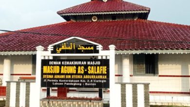 Masjid Agung As Salafie Caringin. Foto: LKBN Antara