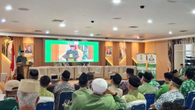 Kegiatan saresehan menjelang Muktamar XXI PB Mathlaul Anwar. Foto Eko Supriatno
