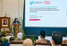 Menteri Komdigi, Meutya Hafid mengatakan, pemerintah menertibkan belanja TIK yang dinilai tidak efisien. Foto Antara