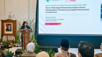 Menteri Komdigi, Meutya Hafid mengatakan, pemerintah menertibkan belanja TIK yang dinilai tidak efisien. Foto Antara