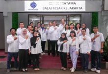 Menaker, Yassierli di Balai Keselamatan dan Kesehatan Kerja Jakarta. Foto Biro Humas Kemnaker