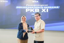 Menaker, Yassierli dalam PKBI XI Telkom. Foto Biro Humas Kemnaker