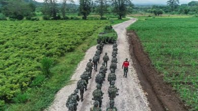 Latihan Opsat Darat dilengkapi Ranpur Tank PT M. Foto: Ahmad Munawir - Menkav 2 Mar