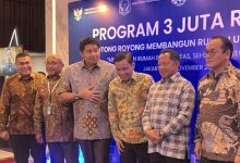 Menteri PKP, Maruara Sirait di acara BTN. Foto: Antara