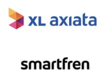 Smartfren dan XL Axiata merger. Foto: Antara