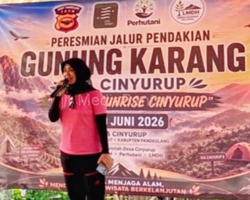 Mia Maulani Rizki, Kabid PSDP dan Ekraf Dispar Kabuapten Pandeglang. Foto Sutisna