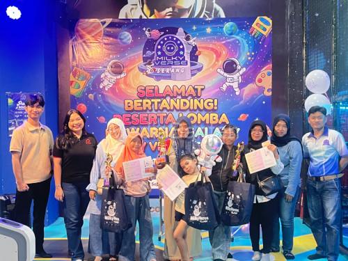 Milky Verse Serang yang berlokasi di Lantai 2 Ramayana Serang. foto Istimewa