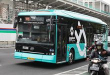 Bus listrik milik PT Transjakarta, BUMD Pemprov DKI Jakarta. Foto: Diskominfotik DKI Jakarta
