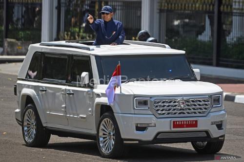 Mobil Maung buatan PT Pindad. Foto: Antara