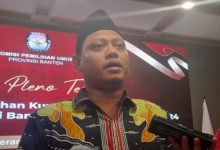 Mohammad Ihsan, Ketua KPU Banten. Foto: Antara