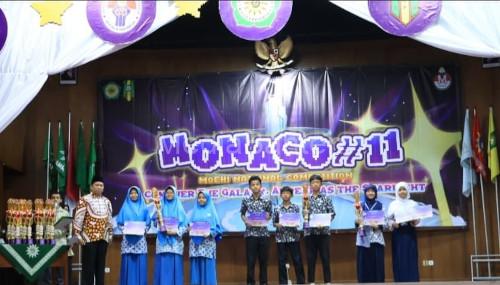 Malam penutupan Monaco 11 dari SMA Muhi Yogyakarta. Foto Yusron Ardi Darmawan