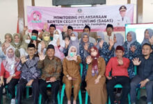 Dinkes Banten menggelar monitoring di Aula Kecamatan Pandeglang. Foto: Dinkes Banten