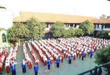 Calon murid SD dan SMP di Kota Tangerang. Foto: LKBN Antara