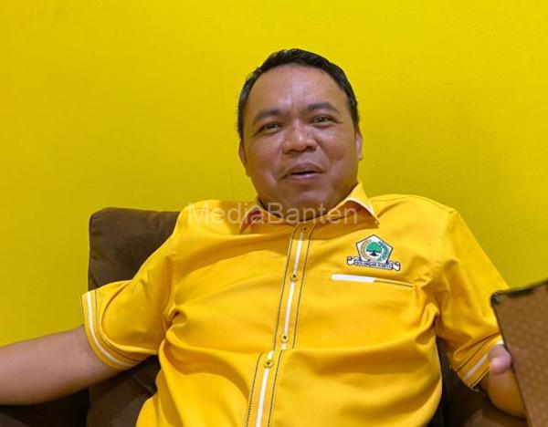 Muhamad Amud, Sekretaris DPD Golkar Kab Tangerang. Foto: Iqbal Kurnia
