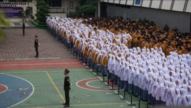 SMA Muhi Yogyakarta mengelar MPLS tahun ajaran 2026 / 2027. Foto Yusron Ardi Darmawan