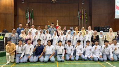 Murid SMA Muhi Yogyakarta yang ikut Program Pembelajaran Internasional ke 3 negara. foto Yusron Ardi Daramawan